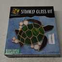 Sea Turtle Pre-Cut Stained Glass Kit-Make Your own Beautiful Glass Project.