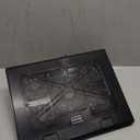 Kootek Laptop Cooling Pad, Laptop Cooler with 5 Quiet Fans for 12"-17" Computer PC Notebook Gaming Laptop Fan, Height Adjustable Laptop Cooling Stand Laptop Accessories, Red