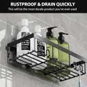 Moforoco Large Shower Caddy Shelf Organizer Rack 1 Pack Only 