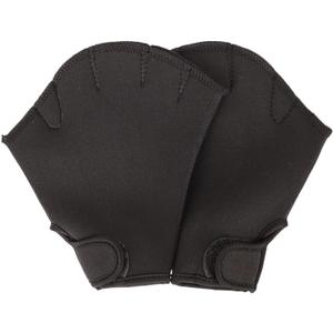 1 Pair Swimming Webbed Gloves, Water Resistance Training Fitness Diving Swim Hand Fins Paddles Swimmer Gear for Men Women Beginner
