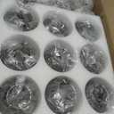 hesoge 8 Light Sputnik Semi Flush Mount Ceiling Light Fixture Mid Century Modern Chandelier with Glass Globe Black Gold Ceiling Lighting for Dinning Room Farmhouse Kitchen Bedroom Living Room