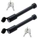 Hitch Receiver Pin Lock, Trailer Hitch Receiver Lock with 5/8" Pin, for Class III IV 2" and 2-1/2" Receiver on Trailer, Truck, Car, Boat,