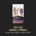 Purina Pro Plan Hairball Control Cat Food, Wet Cat Food Variety Pack, Hairball Control Entrees - (Pack of 24) 3 oz. Cans (EXP 05/01/27)