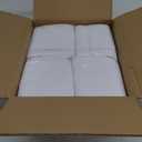 12 Pack White Table Cloth 60x102 Inch Rectangular Tablecloths for 6 Foot Rectangle Tables, Wrinkle Resistant Washable Polyester Fabric for Dining Banquet Wedding Party