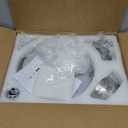 STERREN 30" Retractable Ceiling Fans with Lights, Dimmable LED Ceiling Fan Remote Control, Modern Small Fan Light for Bedroom Living Room Dinning Room Kitchen, 3000K-6500K, 6 Speed (Brushed Nickel)