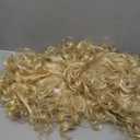 fun shack Blonde Bob Curly Wig, Platinum Short Curly Hair Wig for Women, Perfect for Parties and Events, One Size
