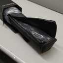 SLOWPLAY Godel Texas Hold'em Poker Mat | Portable Poker Table Top, Black and Champagne Gold, 70 x 35 Inch, Water Repellent, Noise Reduction, and Premium Carrying Bag for Games Everywhere