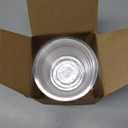 Idyllize 10 Pieces of 4 Inch Clear Thin Deep Plastic Plant Saucer Drip Tray for Pots (4'')