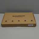 InnoGear Mic Boom Arm, Microphone Stand with Cable Management Channels Height Riser for Blue Yeti FIFINE AM8 K669B HyperX QuadCast S SoloCast AT2020 Shure SM7B MV7 and Other Mics (Black)