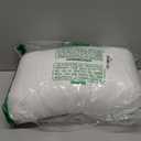 1 MIDDLE ONE Round Cylinder Bolster Pillow with Removable Velour Cover, Tube Roll Cervical Pillow for Head, Neck, Back and Legs Support, 13"x 6", White