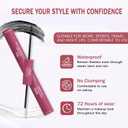 Lash Cluster Glue, 2-in-1Waterproof Eyelash Glue, 72 Hours Strong Hold, Gentle and Non-Irritating, Easy to Use and Remove 0.34 Fl Oz (Pack of 1)