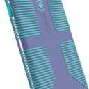 Speck Products CandyShell Grip iPhone SE (2022) Case| iPhone SE (2020)| iPhone 8| iPhone 7 - Wisteria Purple/Mykonos Blue