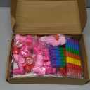 BenLouis Valentine's Day Gifts Set for Kids Hearts Coloring Book School Classroom Exchange Reward Prize Crafts Bulk for Students Valentine's Day Party Favors Goodie Bag Stuffers, 192pcs