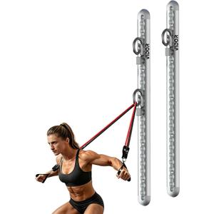 Resistance Band Wall Anchor, Wall-Mounted Anchor, Home Gym Fitness System, 2Pcs 23in Wall Anchors, Adjustable, Easy Installation, 300lbs Capacity