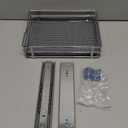 OCG Pull Out Spice Rack Organizer8.3" W x 10.4" D for Cabinet, Slide Out Seasoning Organizer Fits Spices, Sauces, Cans etc