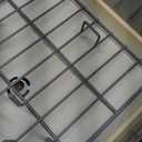 simplehuman Compact Dish Drying Rack with Stainless Steel Frame, 360 Easy Drain Swivel Spout, Utensil Holder, Anti-Residue Coating, Moisture Control Surface, White (Compact (15'' X 15.5'' X 7.5''))