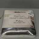Mueller Luxury 6 PC Full Size Bed Sheets, Super Soft 1800, Deep Pocket up to 16" Full Size Sheets, Transfers Heat, Breathes Better, Hypoallergenic, Wrinkle-Resistant, Oeko-TEX, White