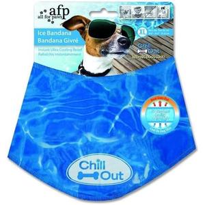 ALL FOR PAWS Cooling Dog Bandana, Ice Bandana for Dogs, Blue, XL, Modern Functional, Unisex, Summer, Dog Cooling Accessories, Neckwear, Water Repellent, Water Ripples Pattern, Pull On Closure (XL(Neck Girth 53-62 cm)) ALL FOR PAWS Cooling Dog Bandana, Ice Bandana for Dogs, Blue, XL, Modern Functional, Unisex, Summer, Dog Cooling Accessories, Neckwear, Water Repellent, Water Ripples Pattern, Pull On Closure (XL(Neck Girth 53-62 cm))