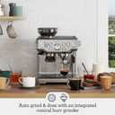 Breville Barista Express Espresso Machine BES870BSXL, Black Sesame