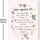 4 x Valentines Day Gifts for Him Her, Mens Valentines Day Gifts, Valentine's Day Card for Men Women Husband Boyfriend Wife (QQ-169)