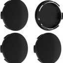 2.7Inch 69MM Wheel Center Caps for Honda Accord Civic CRV Pilot Rim Hub Caps 44732 S9A A00, Pack of 4 (Matte Black, Outer 69MM, Inner 64MM, Easy DIY Installation)