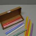 10 Inch Colored Taper Candles for Religious and Spiritual Settings, 12 Pack Unscented Candlesticks for Holiday, Seasonal Celebration and Home Decoration (12-colored)