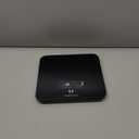 Digital Bathroom Scale for Body Weight: High-Precision 4-Sensor Accuracy, LED Display, 400lb/180kg Capacity, Safe Rounded Corners, Batteries Included (Black)