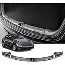 Bercicci Interior Rear Bumper Protector for Tesla Model Y 2025 2024 2023 2022 2021 Accessories ABS Material Rear Bumper Guard Trunk Sill Protector (Carbon Fiber)