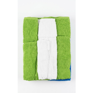 Casa Copenhagen Cabana Towel Designer Stripe Beach Towels Gift Set, 30"x60" Oversized 100%Cotton Pool Bath Towel for Beach Gift Set (Perfect Summer Gift Set For Women & Men)