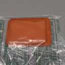 Stronger Magnetic RFID Leather Mag-Safe Card Holder for iPhone 15 Series, Mag-Safe Accessories Stick on Series of iPhone 17/16/15/14/13/12 and Pro/Promax, Orange