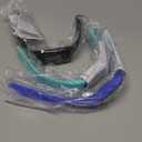 Silicone Fitness Tracker Watch 3 Pcs Walking Running Pedometer Calorie Burning and Step Counting Bracelet Steps Pedometer Watch for Walking Men Women (Mint Green, Sky Blue, Black)