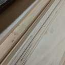 Signature Design by Ashley Wooden Mattress Support Bunkie Board Roll Slat with Nylon Cord, Full, Beige