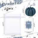 Treela 24 Set Pumpkin Candles Fall Baby Shower Party Favors for Guests Little Pumpkin Thank You Return Gifts Bulk for Thanksgiving Autumn Baby Shower Wedding Favors (Gray Green)