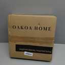 OAKOA Decorative Tray for Decor - Coffee Table Tray for Living Room - Round Tray for Home Decor - Coffee Table Decor Centerpiece - Modern Minimalist Centerpiece