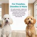 60g Dog Ear Powder for Hair Removal Grooming Grip Powder for Poodles & Doodles, Grooming Aid for Pet Ear Cleaning