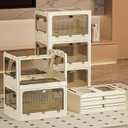 3 Tier Medicine Cabinet Origanizer for Home, Portable Medicine Oirganizer with Handle, Multipurpose Medicine Box with Removable Tray, First Aid KIT Box