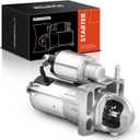 A-Premium Starter Motor Compatible with Chevy Silverado, Tahoe & GMC Sierra, Yukon & Cadillac Escalade & Buick Rainier, 4.8L 5.3L, 1.1KW 12V CW 9 Teeth, Replace# 12568051, 12578050, 12592294, 89017631