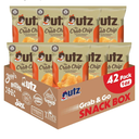 Utz Crab Chips 1 oz. Bags, 42 Count, Crispy Fresh Potato Chips, Perfect for Vending Machines, Individual Snacks to Go, Trans-Fat Free (best by: 03/02/26)