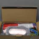 6 inch Oval Led Trailer Lights Kit with Mounting Brackets,Light Bar and Wiring, 2PCS Waterproof Stop Brake and White Backup Reverse Lights for Boat RV Truck (Oval Led Trailer Lights Kit)