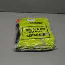 Coume 2 Pcs Hi-vis Hoodie for Men Class 3 High Visibility Sweatshirt Reflective Hooded Hood for Safety Hoodie (Medium)