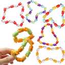 Boxgear 6pc Multicolored Fidget Toys for Kids, Adults - Best Sensory Items for Autism - Quite Fidget Toy for Classroom | Easter Basket Stuffers