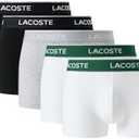 Lacoste Mens 5-Pack Regular Fit Boxer Trunk M