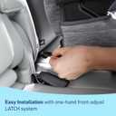 Graco TurboBooster 2.0 LX Highback Booster Seat with Latch System Gannon; Infant to Toddler Transition car seat Safe & Comfortable, Manufacture Date 04/17/2026