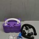 Balloon Pump Electric 3-in-1 Portable Air Pump for Inflatables and Balloons, Fast Inflation for 260q Foil Mylar Latex Double-Stuffed Balloons, Inflator Deflator for Pool Floats Air Bed