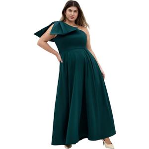 City Chic Women's Plus Size Maxi Cocktail Dress - Crawford (Green, S)