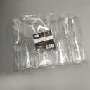 Lillian Tablesettings 96 Count Premium Champagne Flutes 6 oz. Clear Hard Plastic 1-Piece Disposable Glasses, Value Box