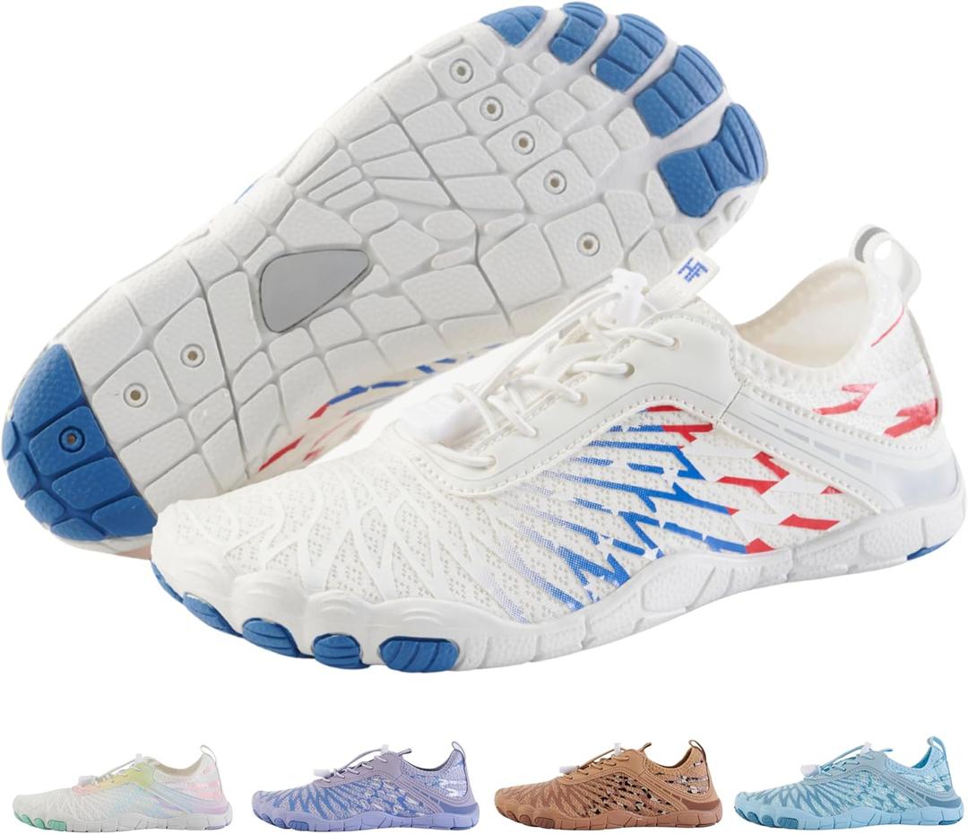 Hike Footwear HF Signature Healthy & Non-Slip Breathable Barefoot Shoesfor Women Men, Wide Toe Flexible, Lightweight Daily Wear Walking Shoes Unisex (America)