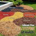 Dominator Mulch Anchor 5 Gallon - Mulch Glue for Landscaping | Mulch Glue Spray for Rubber Mulch, Wood Chips, Pine Straw, Cedar & Cypress | Ready to Spray Heavy Duty Landscape Glue (EXP 12/31/36)