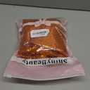 ShinyBeauty Sequin Pillow Case 20x20 2 Pack Orange Glitter Pillows Decorative Sparkles Holiday Throw Pillows for Wedding Home Party (20x20 x2pc, Orange)