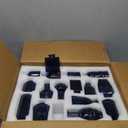 Glass Bud Vases Set of 32 - Blue Assorted Small Mini Glass Vases for Flowers, Crystal Vintage Vase Set, Bulk Centerpieces for Table Dcor, Wedding, Home and Events (Blue, 32 Pcs)